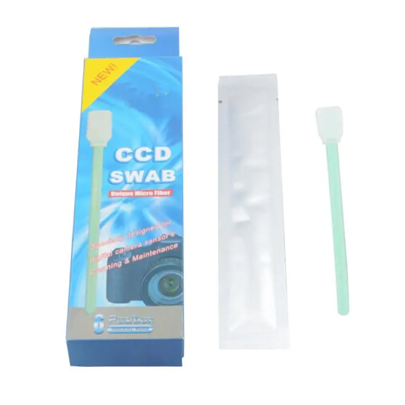 Распродажа 6 шт. набор для очистки объектива камеры CCD COMS ватный тампон влажной