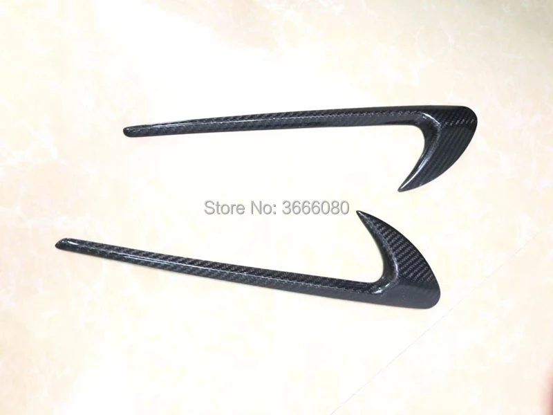 SHCHCG For Mercedes-Benz W213 E Class Sedan E200 E220 E250 E300 2016-2018 Air Vent Strip Wind Fender Side Mark Rear Spoiler 2Pcs |