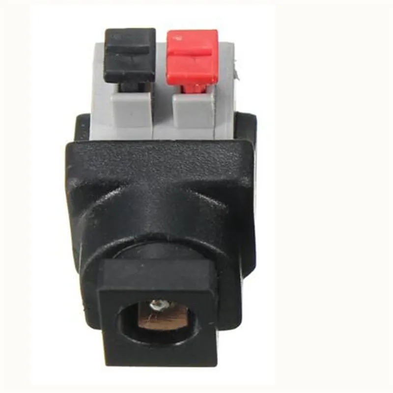 CLAITE DC Power Male Female 5 5*2 1 мм Соединительный адаптер штекер кабель прессованный для
