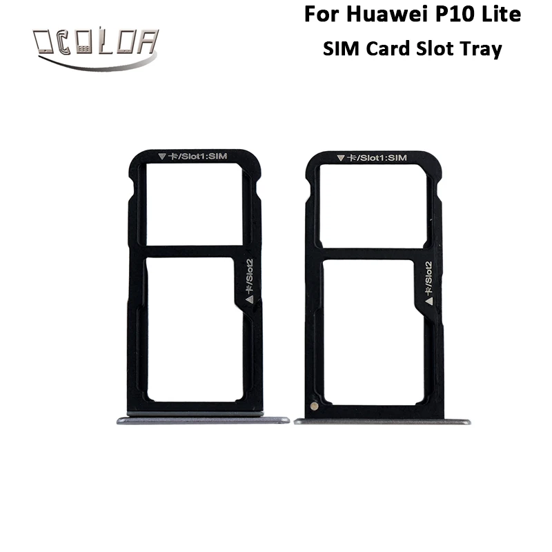 Ocolor для huawei P10 Lite держатель лотка sim карты Слот Высокое качество Замена