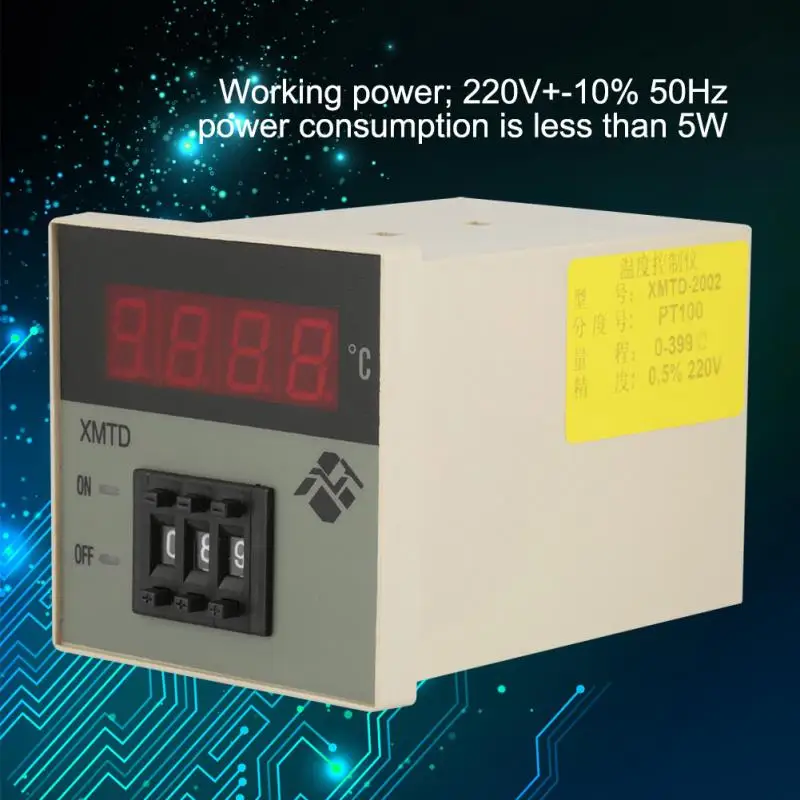 Цифровой регулятор температуры Φ 220V 0 399 градусов 2019 Новинка|Приборы для