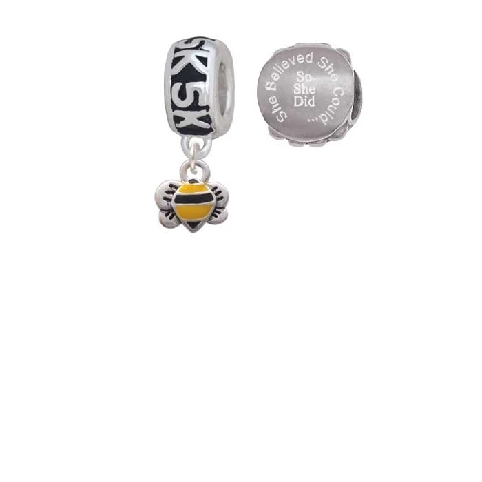 Silvertone Mini Bumble Bee 5 K Run она считала что может очаровать бусы (набор из 2) |