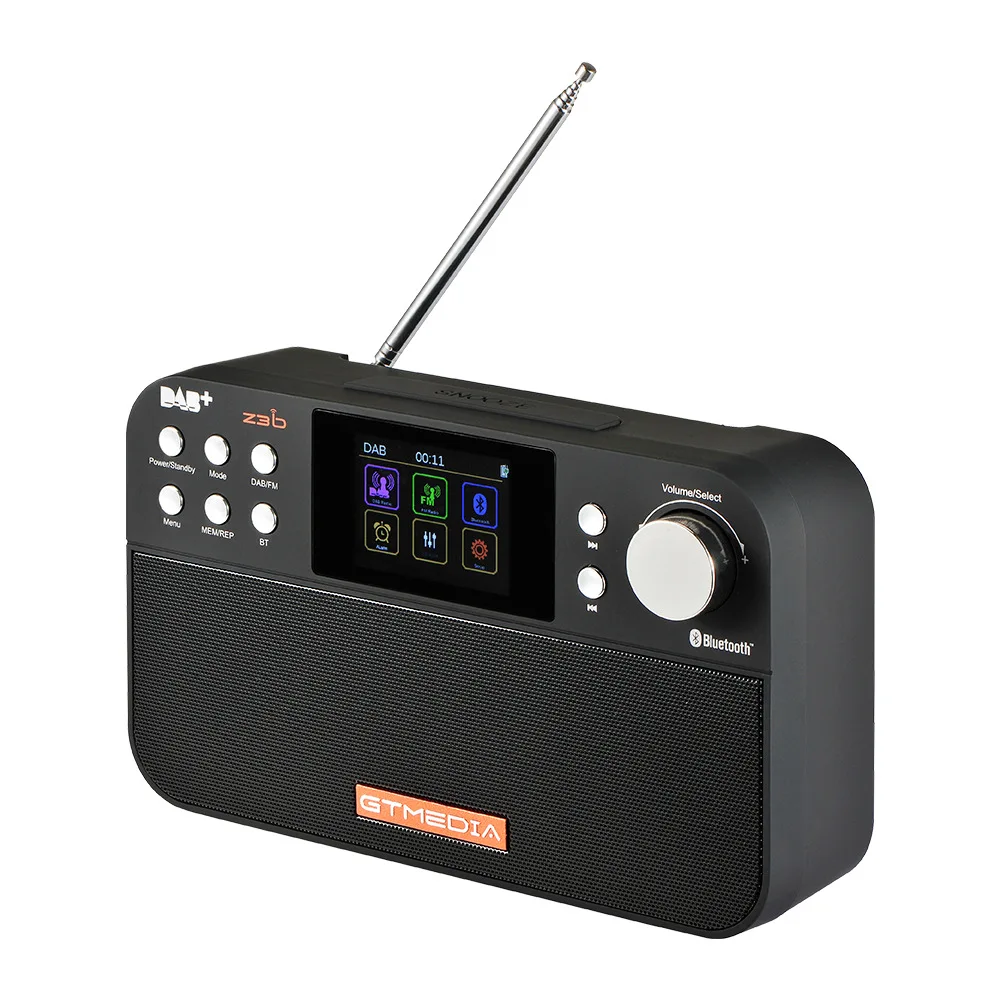 Горячие предложения gtмедиа Z3B портативный цифровой dab fm стереорадиоприемник Tft