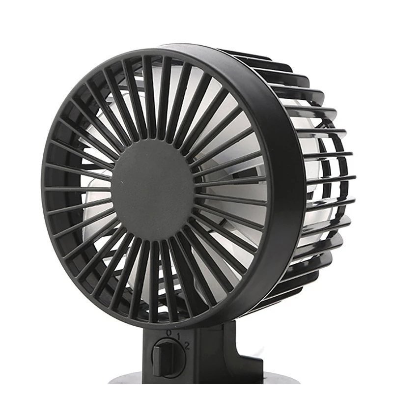USB Powered 2-Mode Speed Adjustable Mini Desk Fan Cooling Black | Электроника