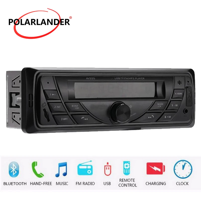 FM Smart 1 din стерео Bluetooth Музыка и звонки особенности MP3 плеер авто AUX аудио интерфейс