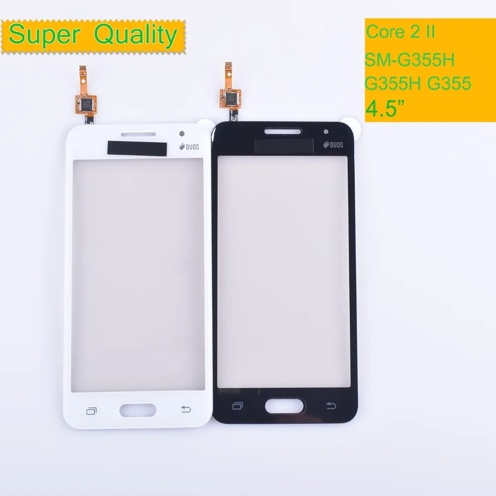 10 шт./лот G355 для Samsung Galaxy Core 2 II SM-G355H G355H G355M Сенсорная панель Сенсорный экран
