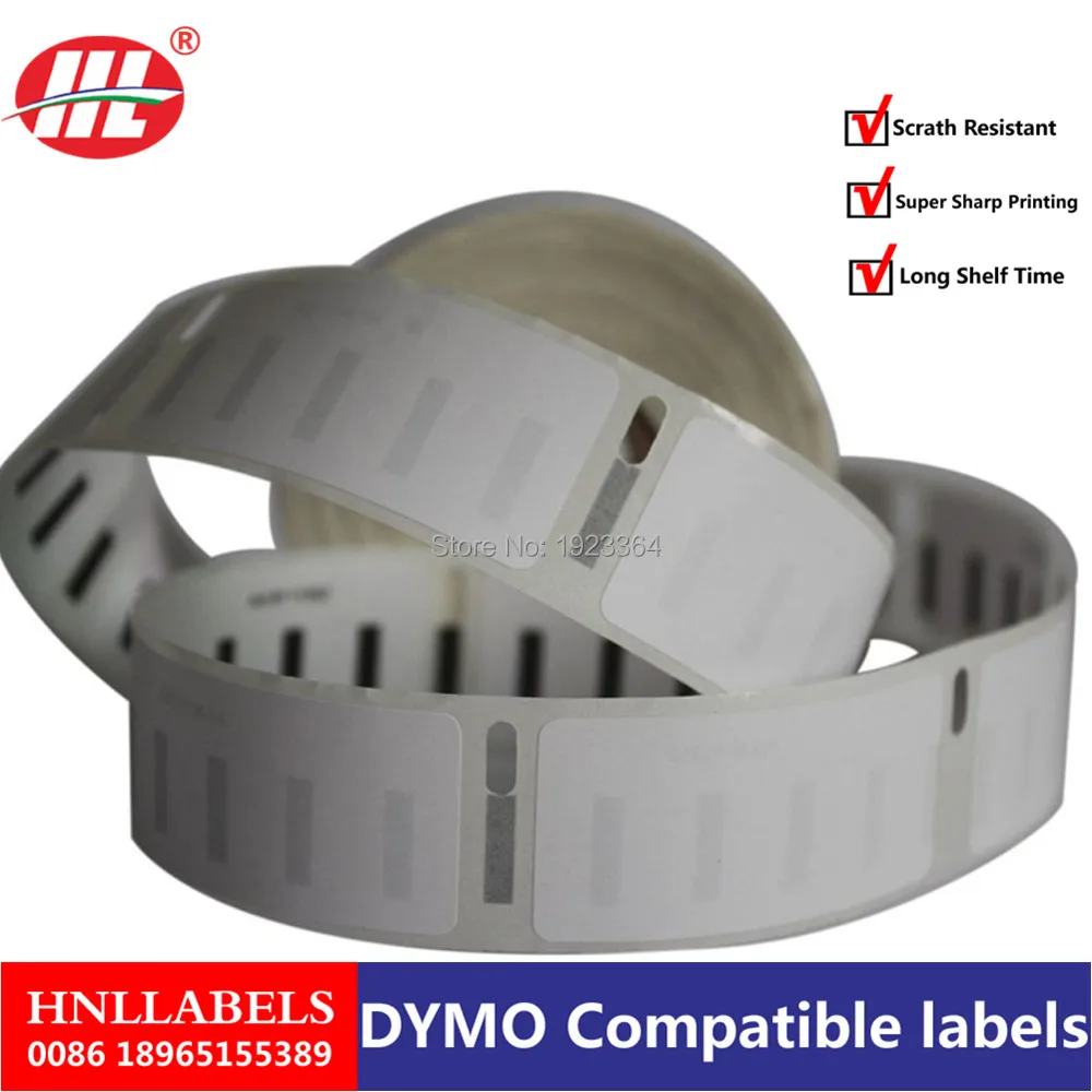 50х рулонов для Dymo Labelwriter 450 этикеток Принтер мейкер лент 11352 адрес стикер 54 мм * 25 500