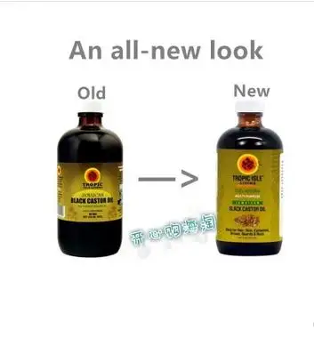 Тропикальное живое Ямайское черное касторовое масло 8 унций|oil|oil oiloil castor |