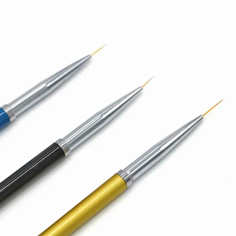 Новый 3 шт. дизайн ногтей линии живопись ручка кисточки Professional высокое качество