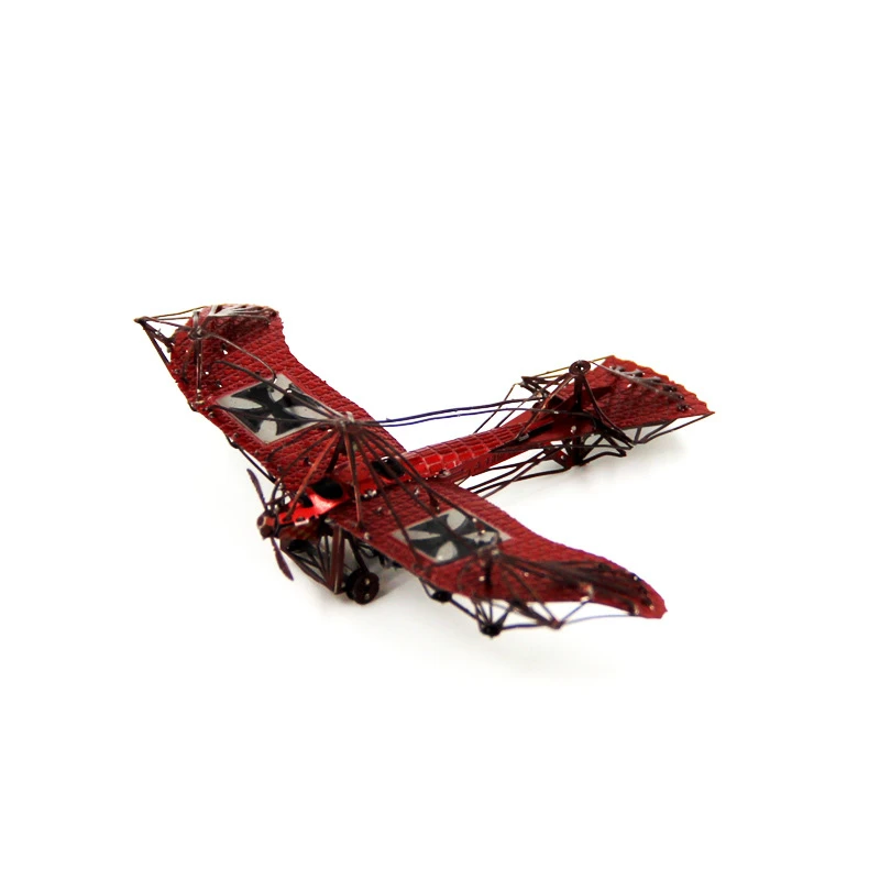 Etrich Rumpler Taube 3D металлические Пазлы DIY Nano набор моделей лазерная резка сборка пазл