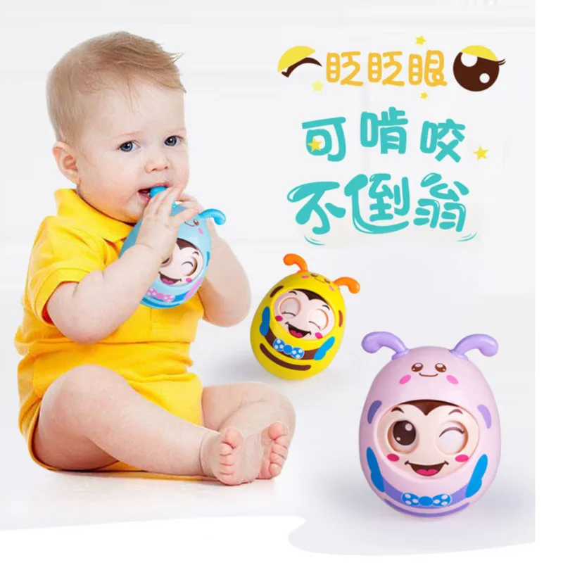 Детская игрушка кивающая кукла для малышей новорожденных пчела ChimeToys со звуком