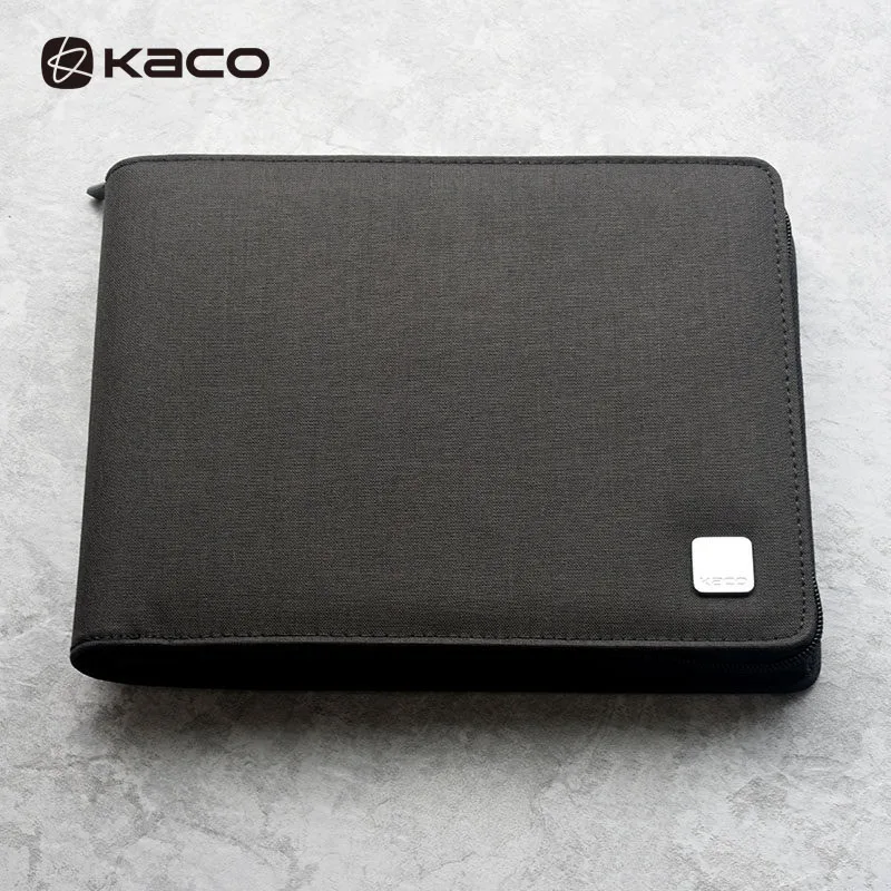 

Kaco Alio Pen Storage Bag For 20/10 Pens Zipper Warterproof Pen Storage Bag Black Xiomi Pen Case Holder Storage Pouch Pencil