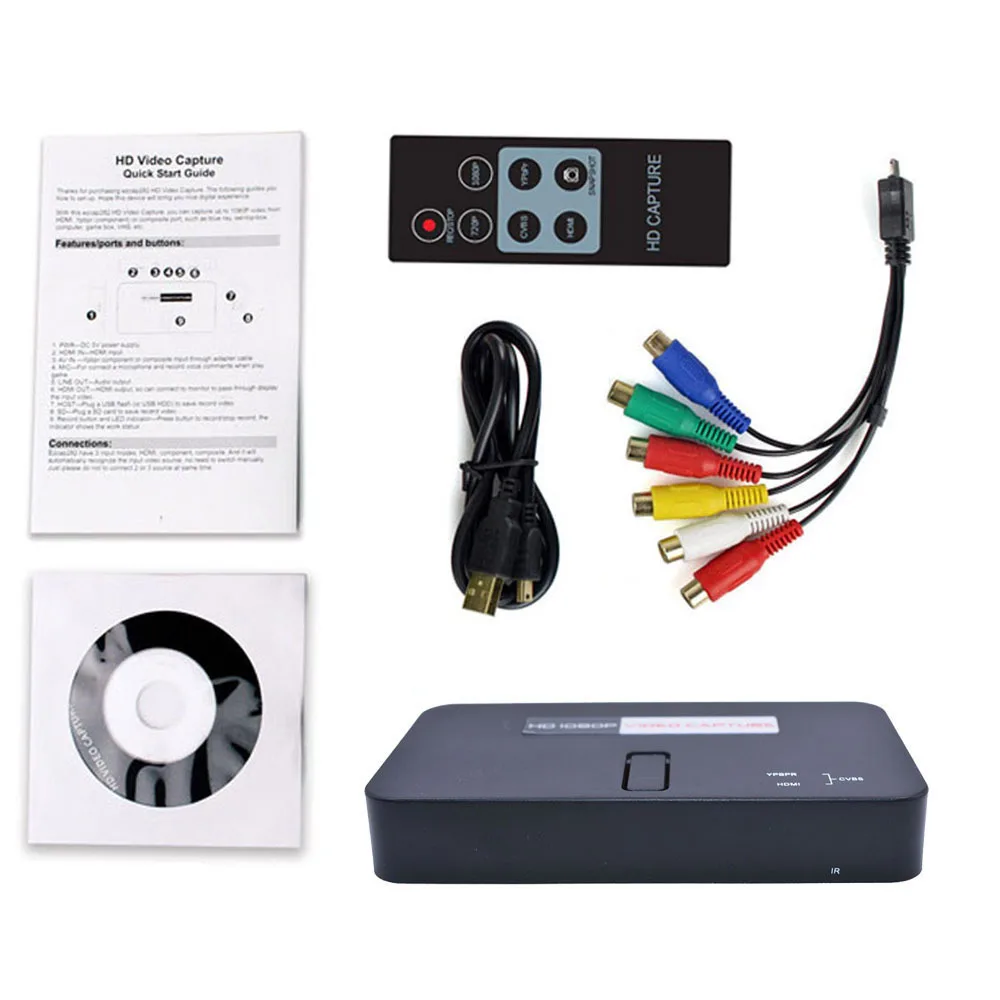 Игровая карта захвата HD видео 1080P живое потоковое PS4 PS3 HDMI коробка захвата онлайн поток в реальном времени микрофон аудио рекордер Ezcap