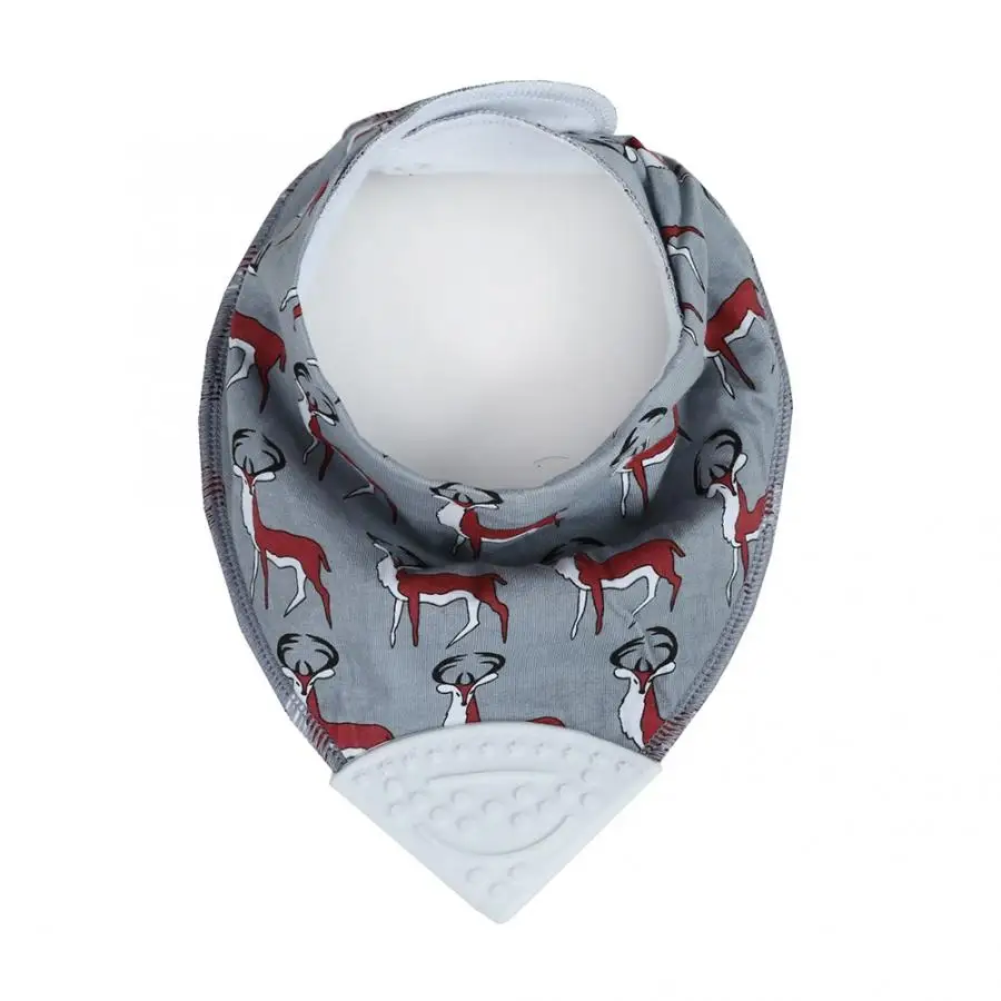 Baby Bibs Teether Cotton Infant Feeding Towel Cartoon Newborn Girls/Boys Toddler Triangle Scarf Bandana Cute Burp Cloths | Детская