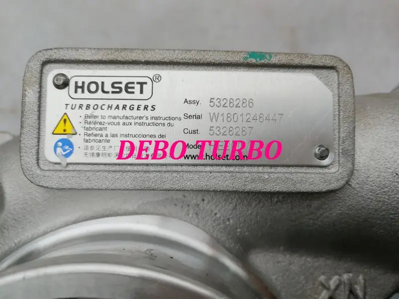 Новый оригинальный Турбокомпрессор HE200WG 5328286 5328287 3782369 3782376 для CUMMINS двигателя ISDe140