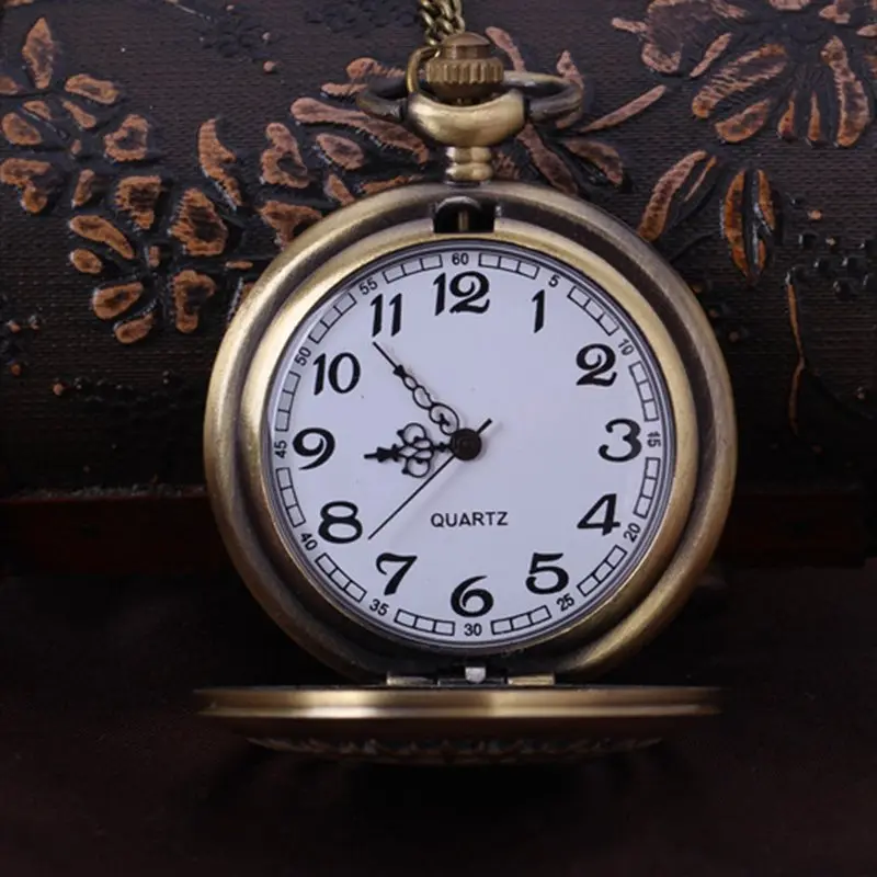 Large Creative Necklace Watch Pocket Retro Star Table Pentagram | Наручные часы