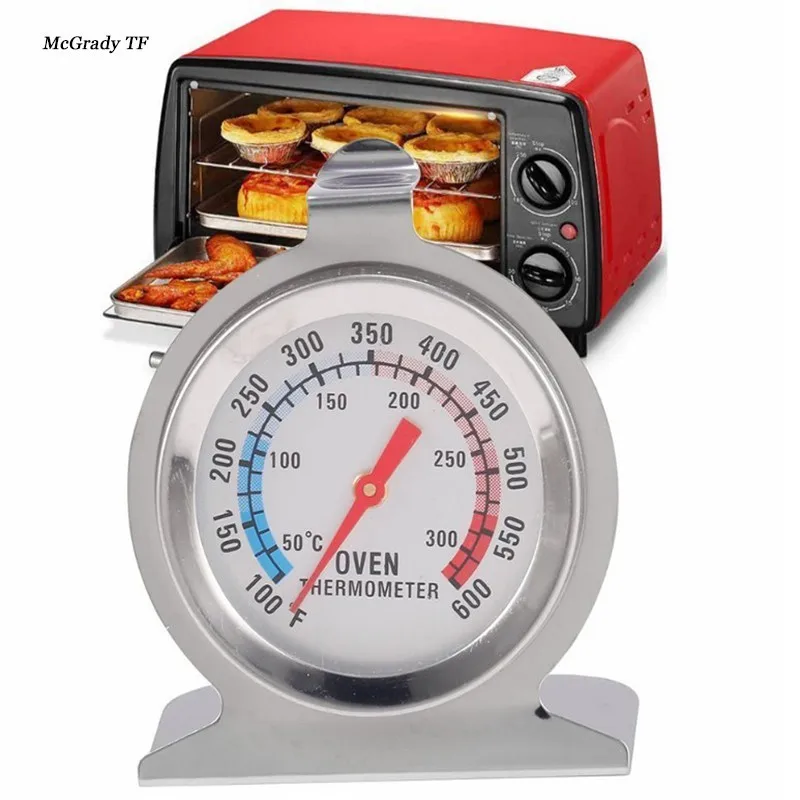 

Stainless Steel Oven Thermometer Accessories Grill Oven Thermometer Dial Temperature Gauge Gage Cooking Food Probe Kitchen Tools