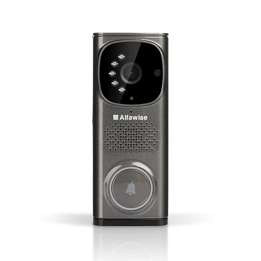 Alfawise беспроводной смарт-видео дверной звонок 720 P HD ночного видения обнаружения