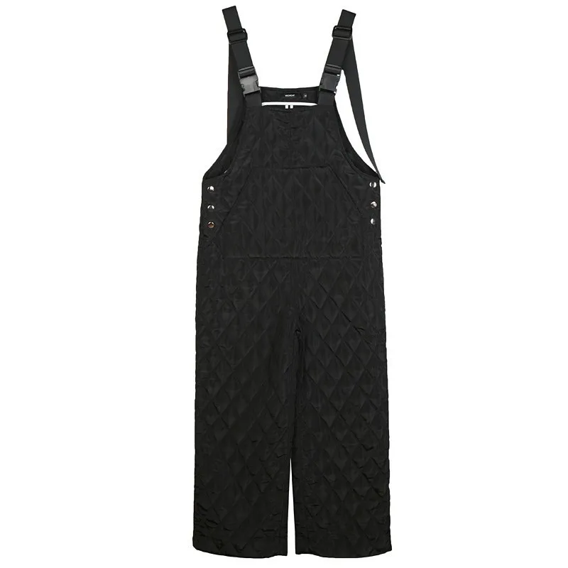 TWOTWINSTYLE Argyle Комбинезоны женские без рукавов хитовые цвета плюс плотные брюки