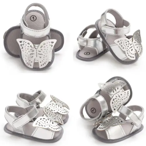 2019 летние сандалии для новорожденных девочек мягкая обувь кроватки Размер 0-18