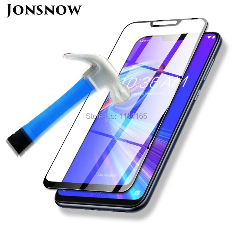 JONSNOW полное покрытие закаленное стекло пленка для Asus Zenfone Max M2 ZB633KL протектор