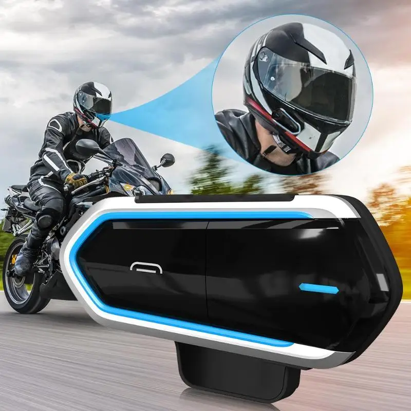 Bluetooth гарнитура VODOOL для мотоциклетного шлема 450 мАч|Наушники шлемов| |
