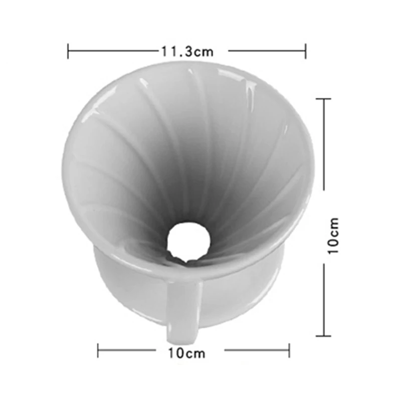 Керамическая кофейная чашка эспрессо Кофейная оригами фильтровальные чаши V60
