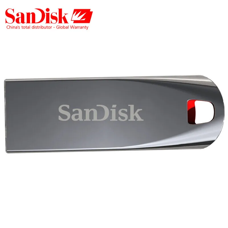 SanDisk CZ71 USB флеш-накопитель 2 0 64 ГБ 32 16 8 флеш-накопители поддержка официальной