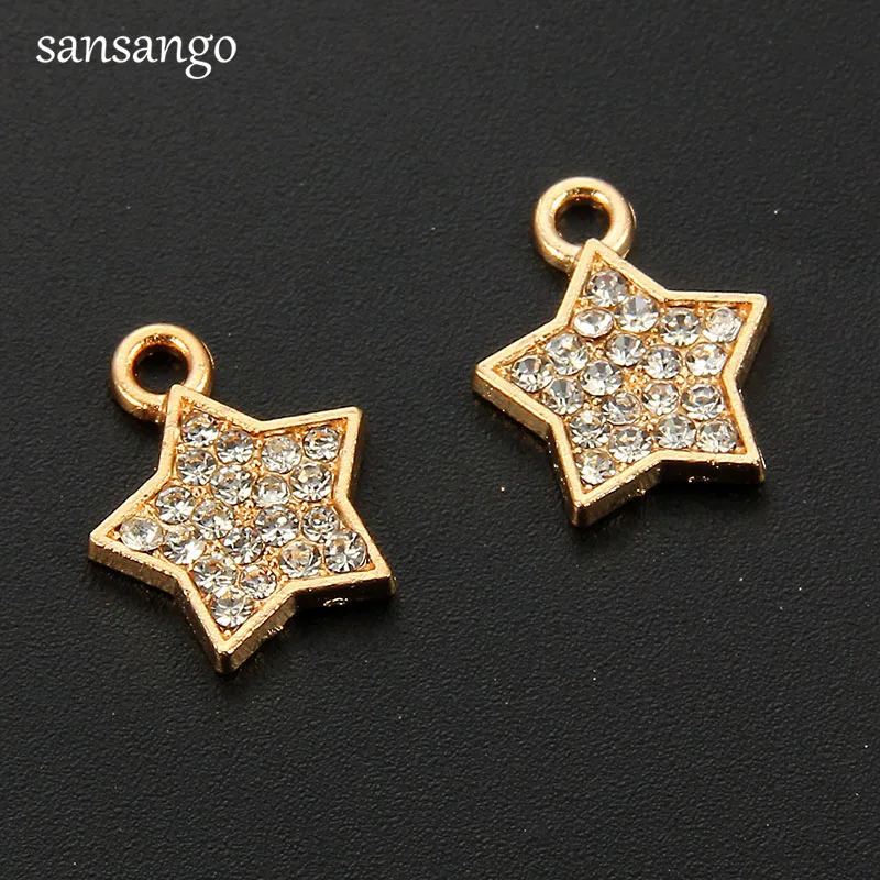 10 шт. подвески в виде звезд|Шармы| |