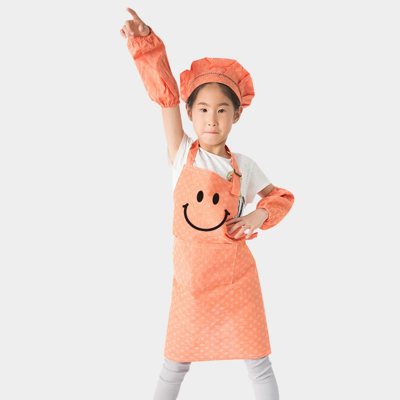 Детские фартуки с рисунком для дошкольников малышей комбинезоны девочек и
