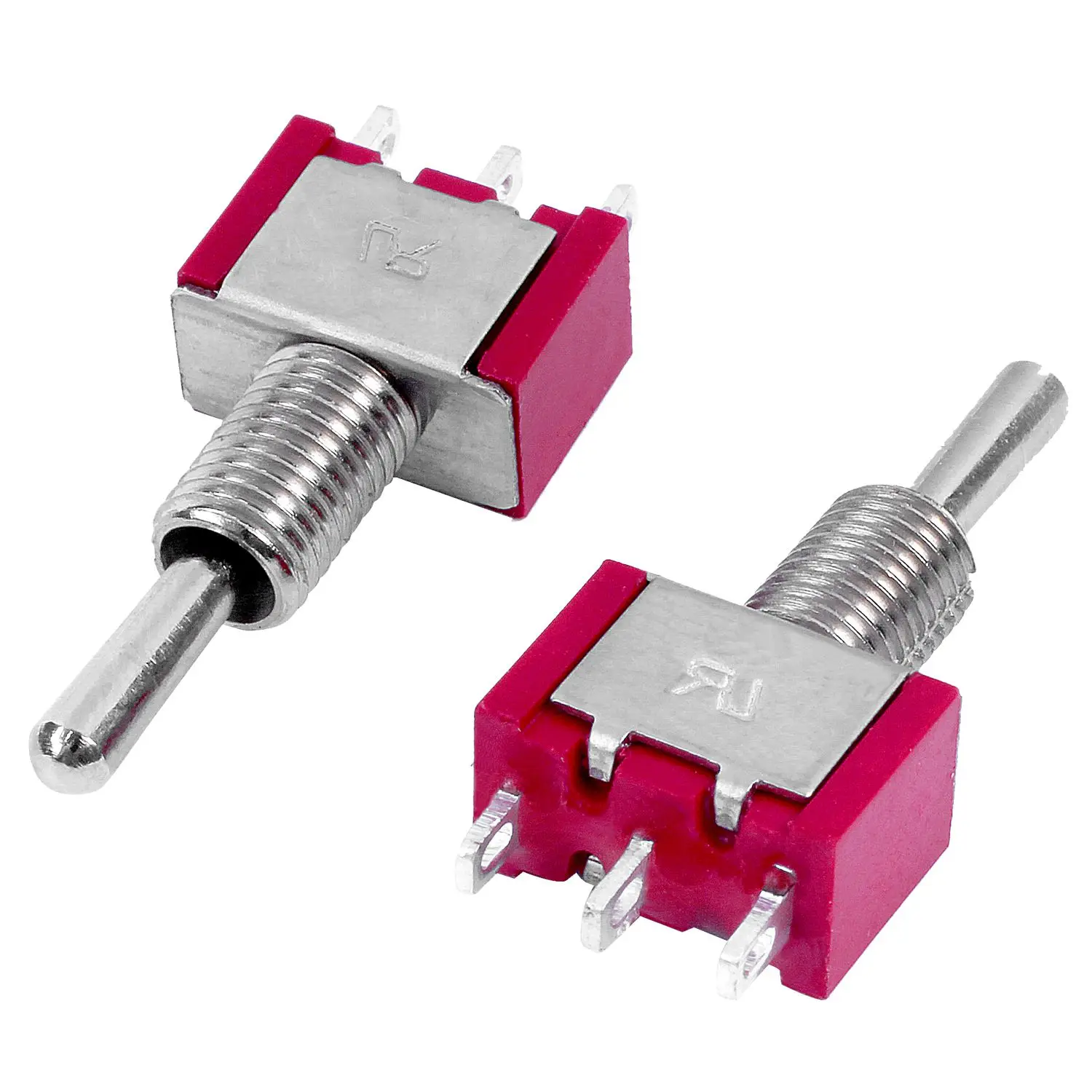 Модный 2 шт. AC 250V 2A 120V 5A SPDT вкл./ВЫКЛ./ВКЛ. 3 положения кратковременный