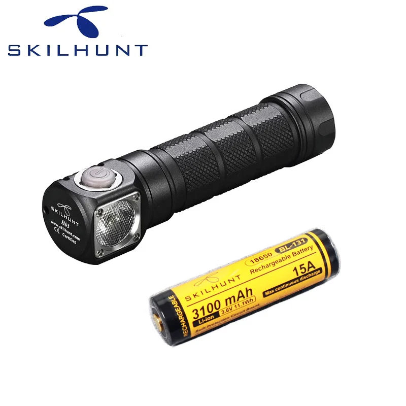 Светодиодный налобный фонарь Skilhunt H03 CREE XML 2 U4 светодиодный 1200 лм для охоты и