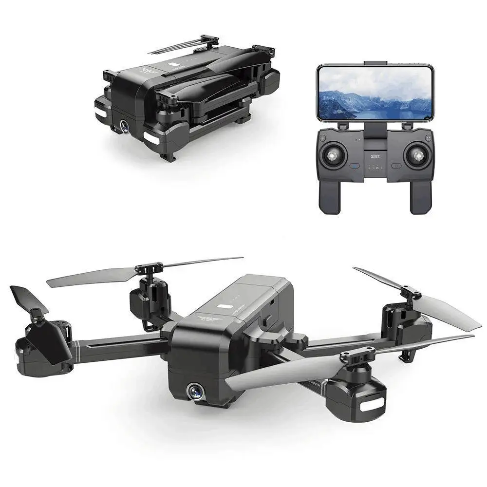 Радиоуправляемый квадрокоптер RCtown SJRC Z5 Wifi FPV с камерой 1080P двойным GPS | Игрушки и