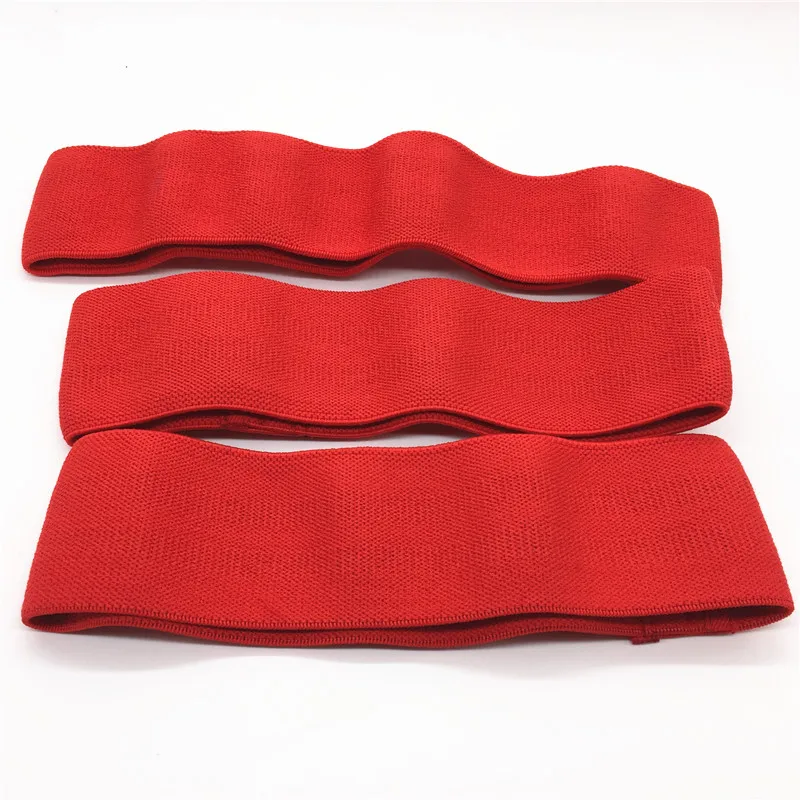 Cheap stock sale red cotton yoga exercise hip resistance circle band anti slip style | Спорт и развлечения