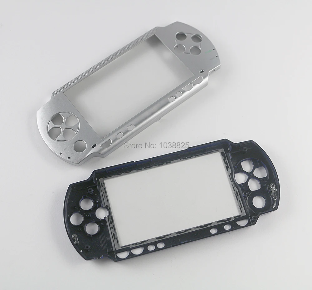 12 шт./лот сменная Крышка корпуса передней лицевой панели для консоли PSP 1000