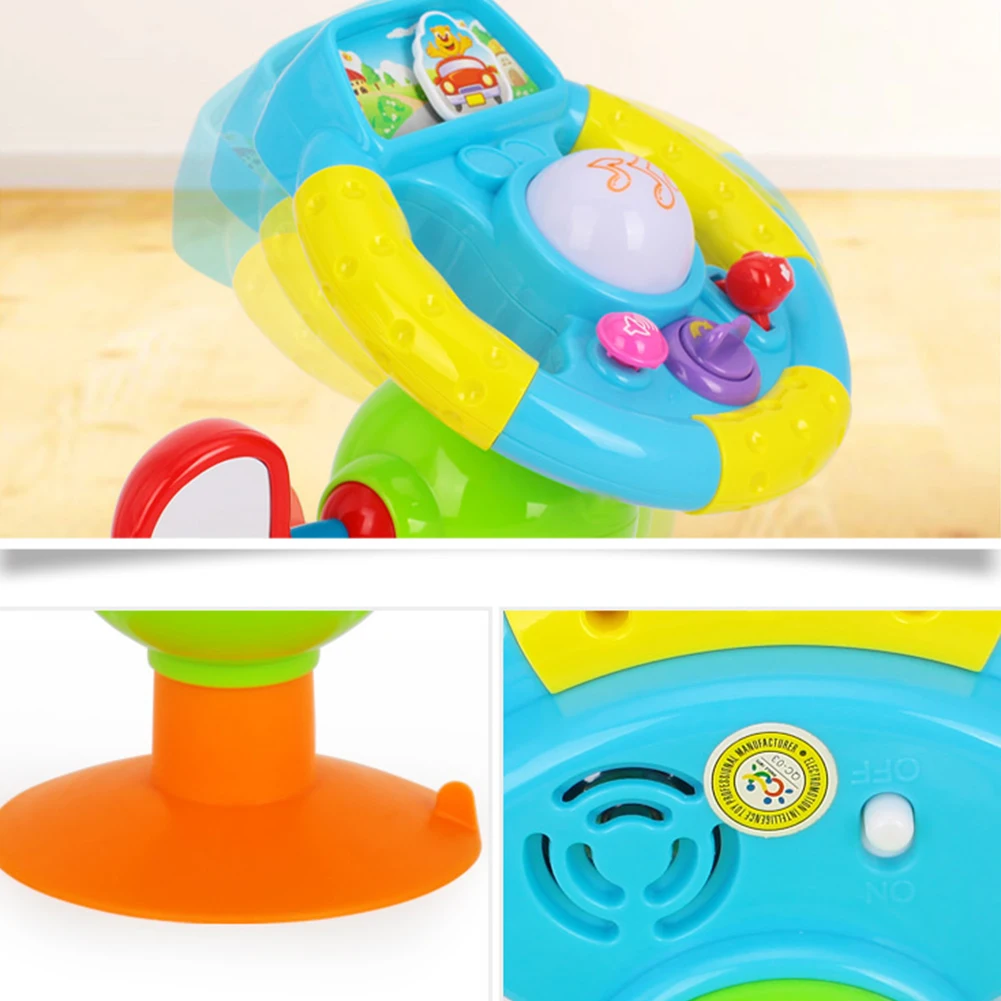 Девушка Вождение моделирование обучения забавная мини игрушка с рулевым колесом