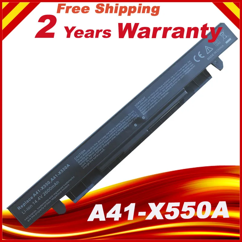 Аккумулятор для ноутбука Asus X450 X550 X550C A41-X550 A41-X550A X550A A450LA P450LC R510EA P450CA F550VC F552C A450V P450LB |