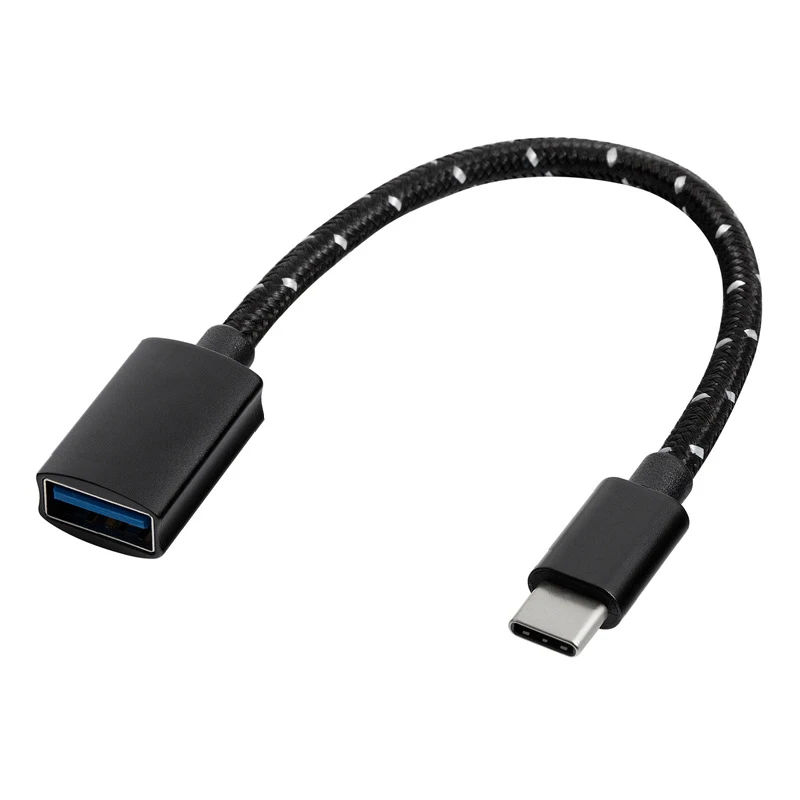 Кабель адаптер Type C OTG USB 3 1 Male To 0 A Female для Samsung One Plus MacBook USBC OTG|Переходники и