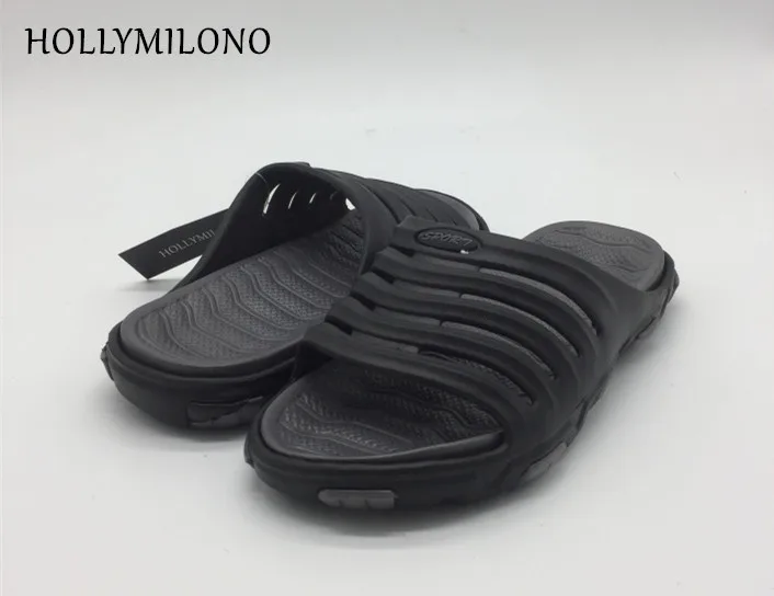 Мужские летние пляжные тапочки мужская обувь массажные стельки мужские сланцы