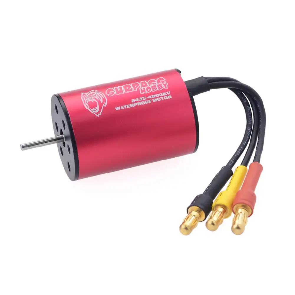 

RCtown Surpass Hobby 2435 4500/4800kv 2s 1/16 1/18 автомобильный двигатель RC