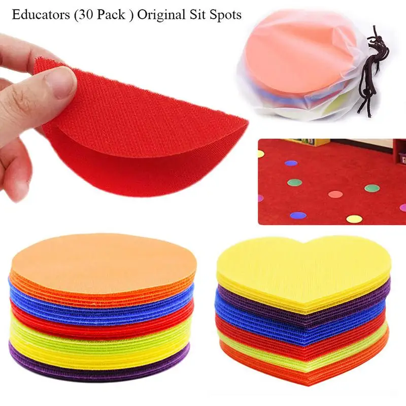 Получайте удовольствие 30 шт. оригинальный маркер для ковров в виде сидячих точек