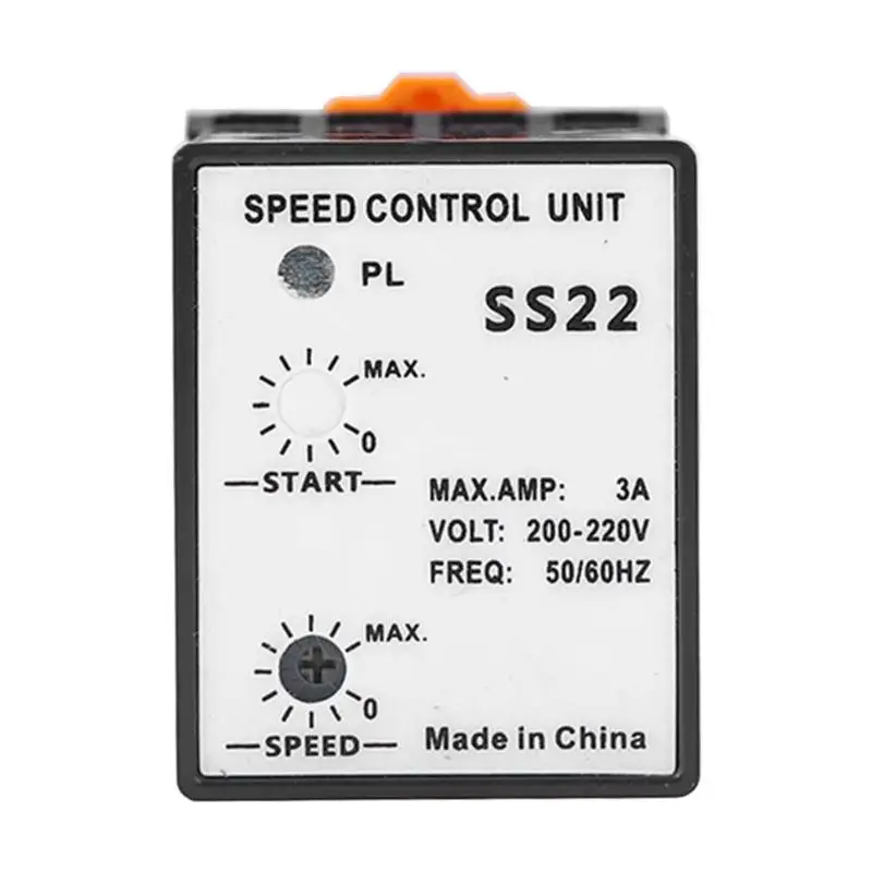 Отдельный блок управления скоростью двигателя SS22 переменный ток 200 220 В 400 Вт 3 А