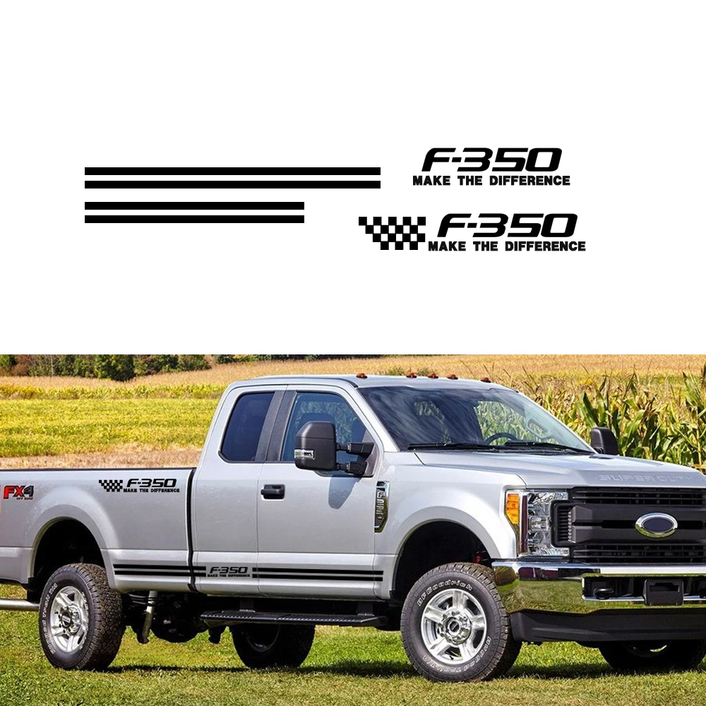 Наклейки на боковые кузова автомобиля для Ford F350 пикап грузовик пользовательские