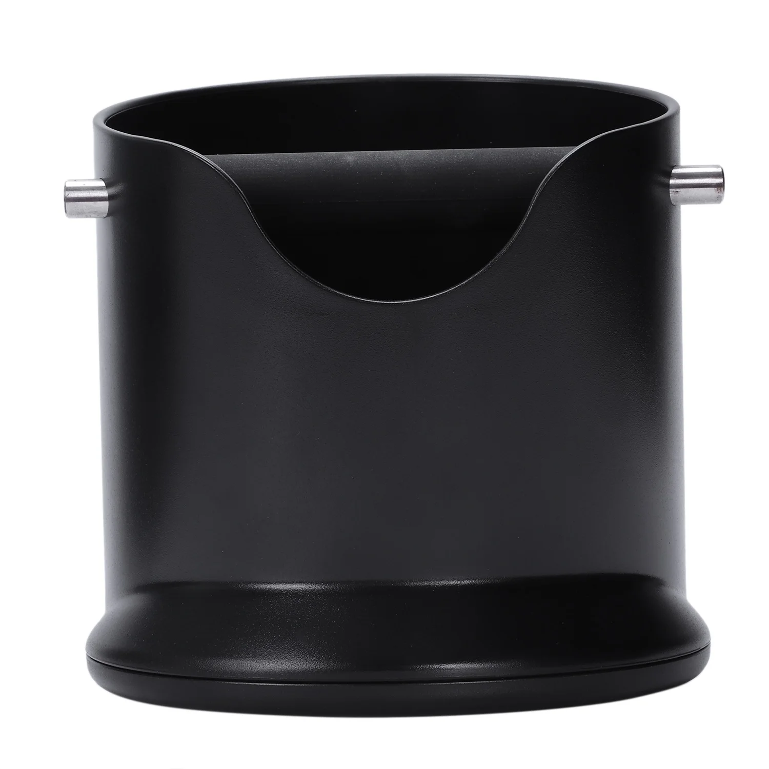 Черный кофейный бар scssщик Non-Slip Grinding мусорное ведро с палкой для стука Barist Домашние кухонные принадлежности на.