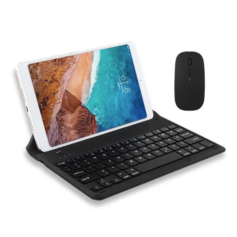 

Bluetooth-клавиатура для Xiaomi MiPad 4, 2, 3, 1 Plus, Mi Pad 4, 3, 2/1 Plus, mipad3, 4, 2/1, планшетов, беспроводная Bluetooth-клавиатура с подставкой