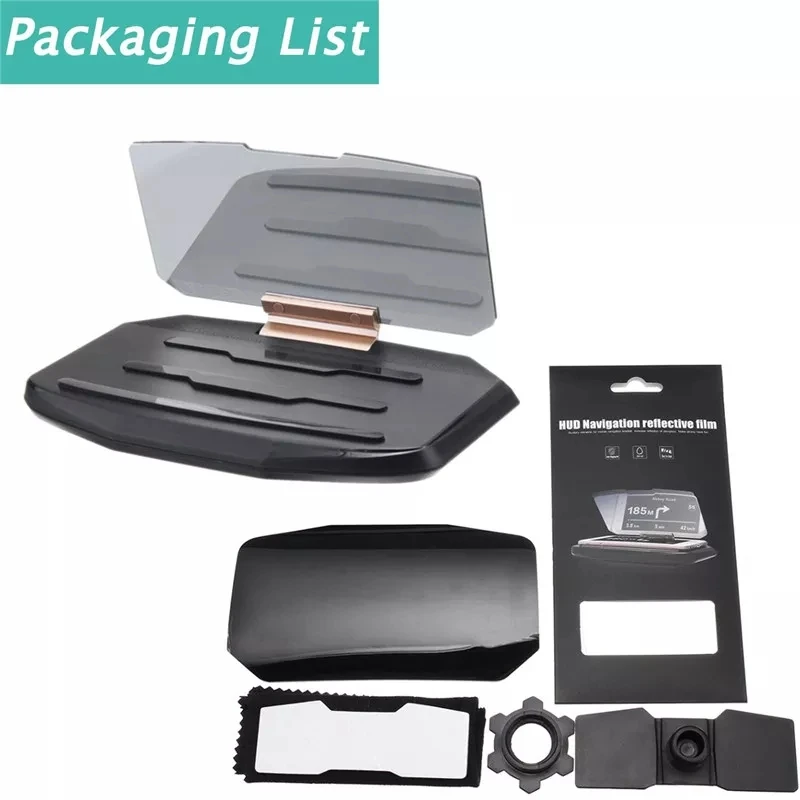 Автомобильный проектор с лобовым стеклом универсальный мобильный телефон