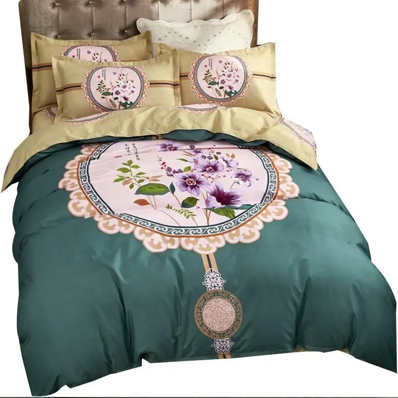 Jogo Casal Colcha Y Conjuntos Роскошные Fundas Nordicas Matrimonio хлопок Roupa кровать Ropa De Cama простыня и