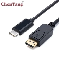 chenyang displayport dp 4k uhd hdtv to usb 3 1 usb c cable for chromebook pro