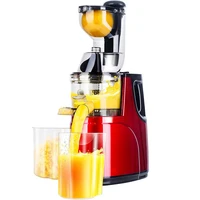 low speed large wide mouth feeding chute whole apple orange slow juicer fruit vegetable nutrition juice extractor squeezer