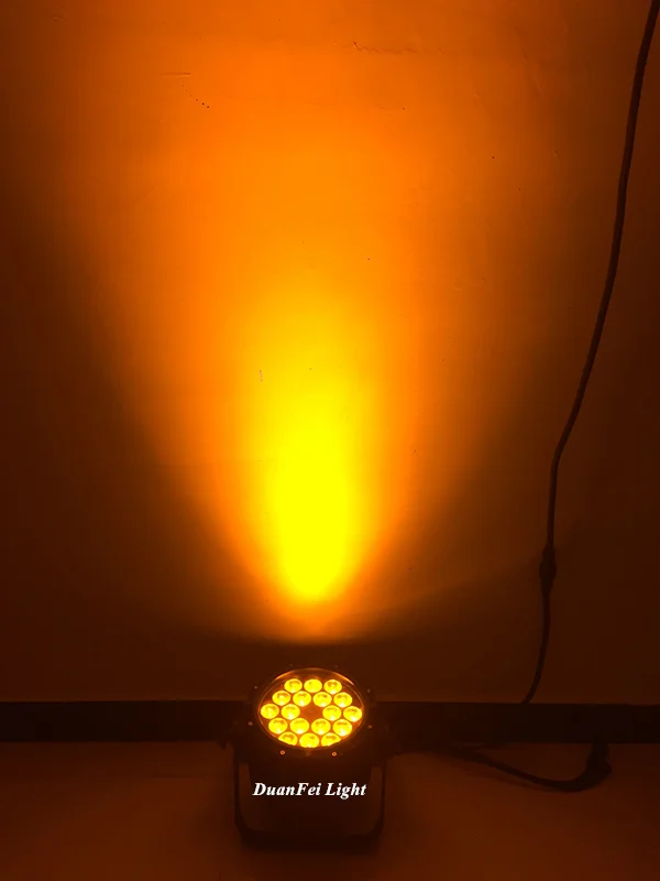 8 Лот Ip65 led par dmx rgbwa настенная шайба Свет прожекторная 18x15 Вт 5в1 стирка наружная